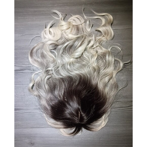 26in Brown to Blonde Wavy Wig – New Ombre Long Hairpiece – Never Worn main image 4